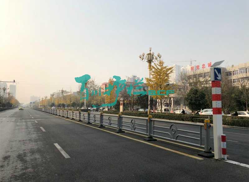 河南永城市文化护栏