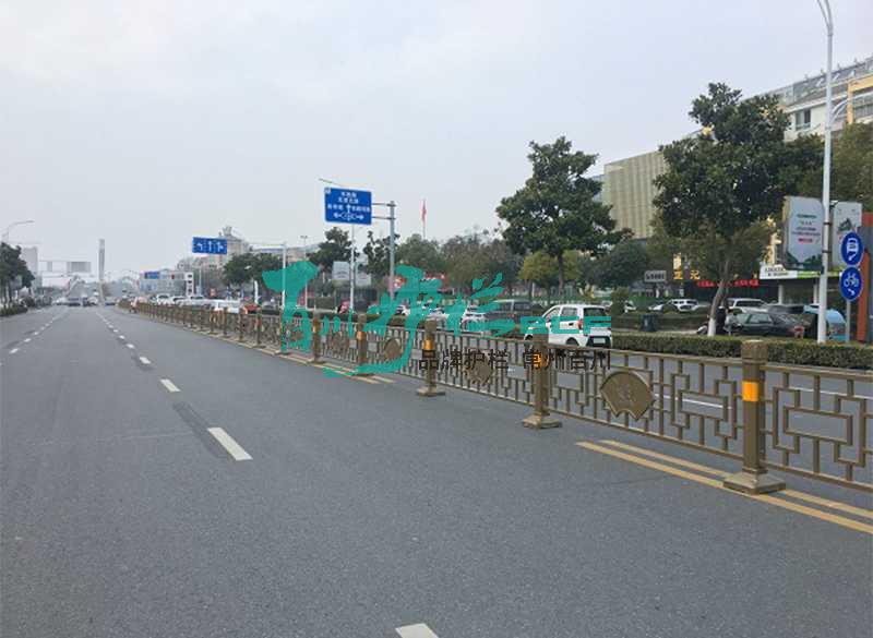江苏泰州兴化市城市文化护栏工程